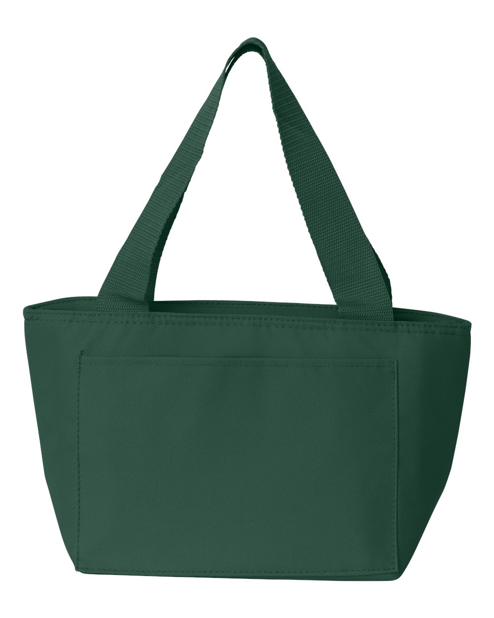 Front View of Forest Recycled Cooler Bag - 8808