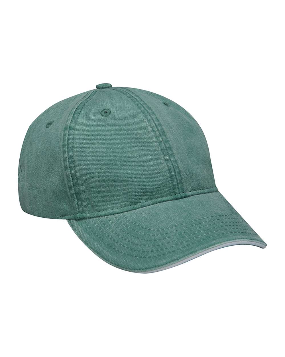 Front View of Forest/ White Icon Sandwich Cap - LP107