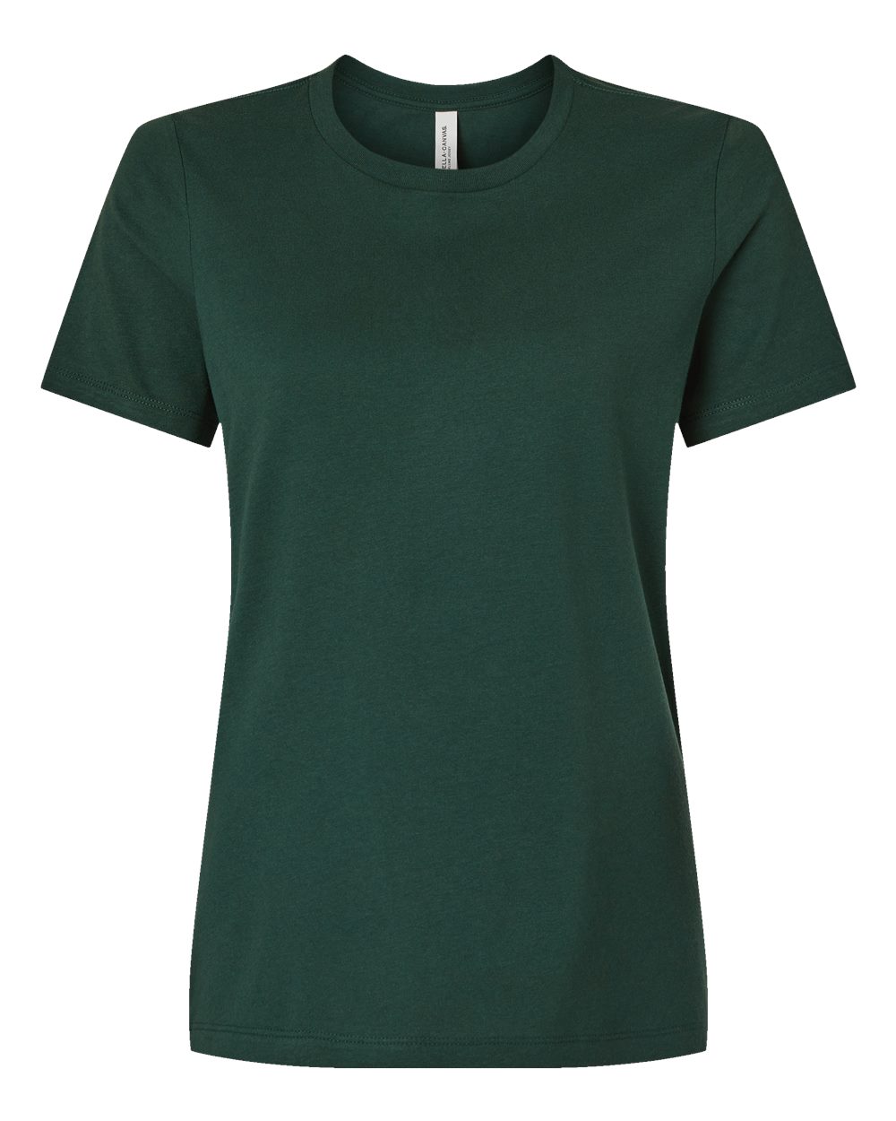 Front View of Forest Women’s Relaxed Jersey Tee - 6400