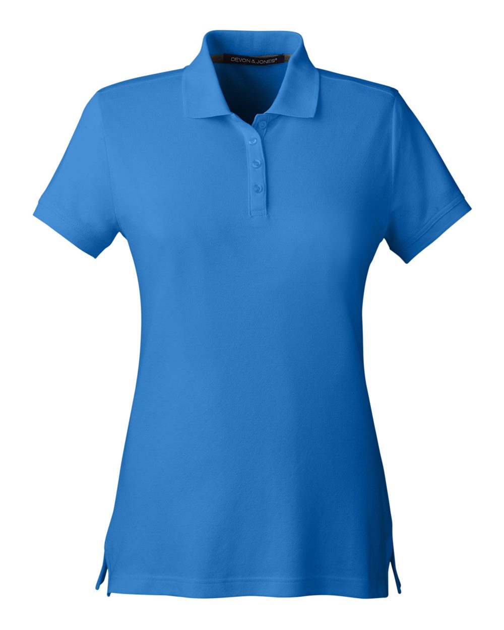 Front View of French Blue Women's New Classics® Performance Polo - DG100W