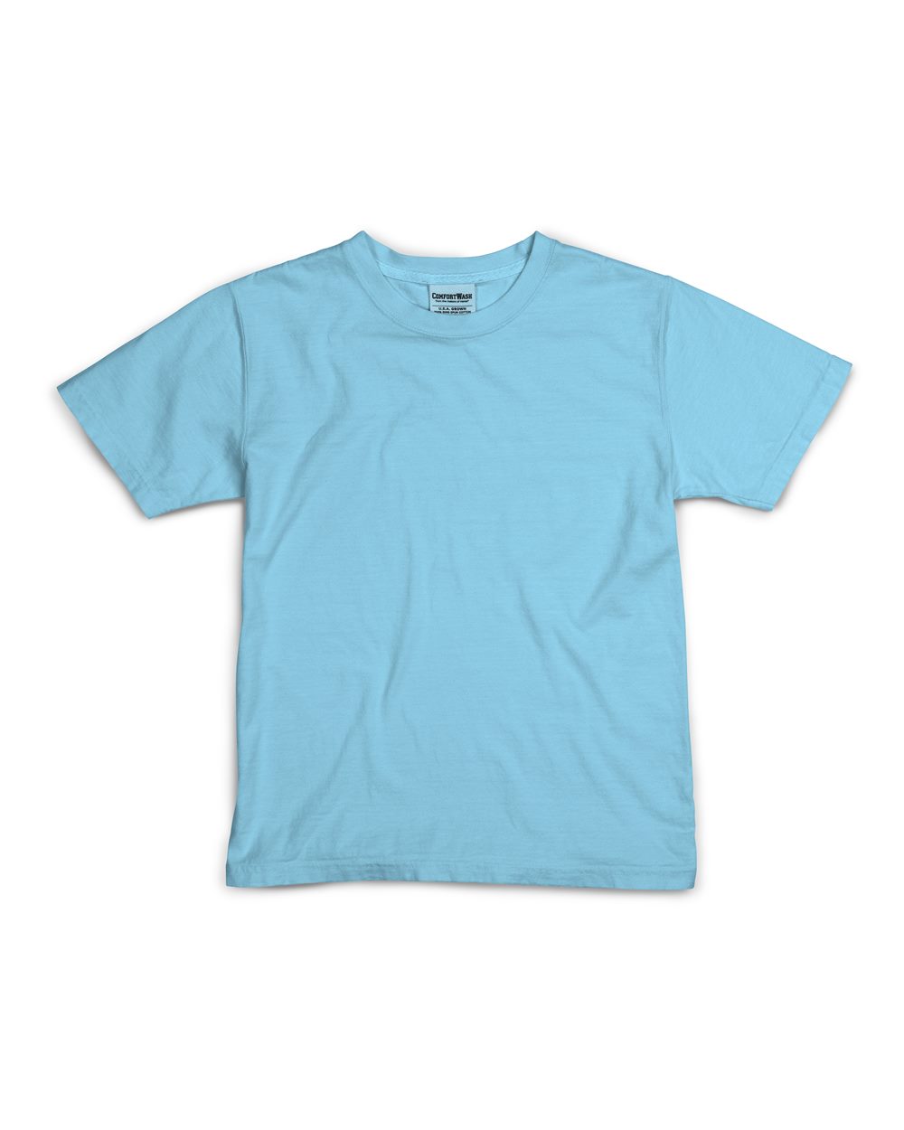 Front View of Freshwater Garment-Dyed Youth T-Shirt - GDH175