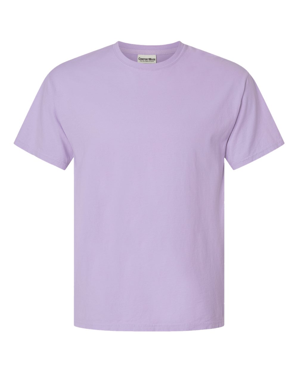 Front View of Future Lavender Garment-Dyed T-Shirt - GDH100