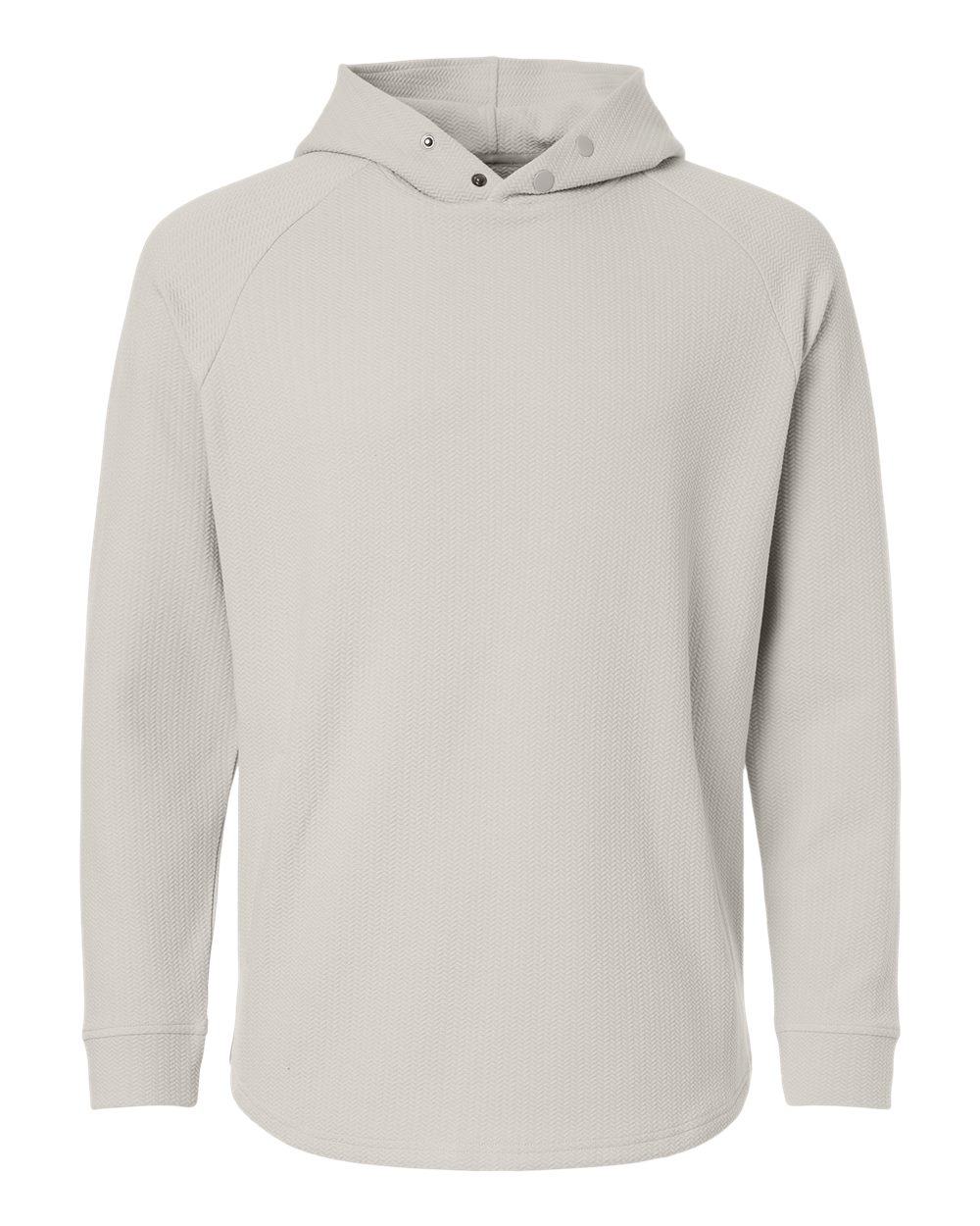Front View of Glacier Men's Luke Hoodie - SWLH600 plain