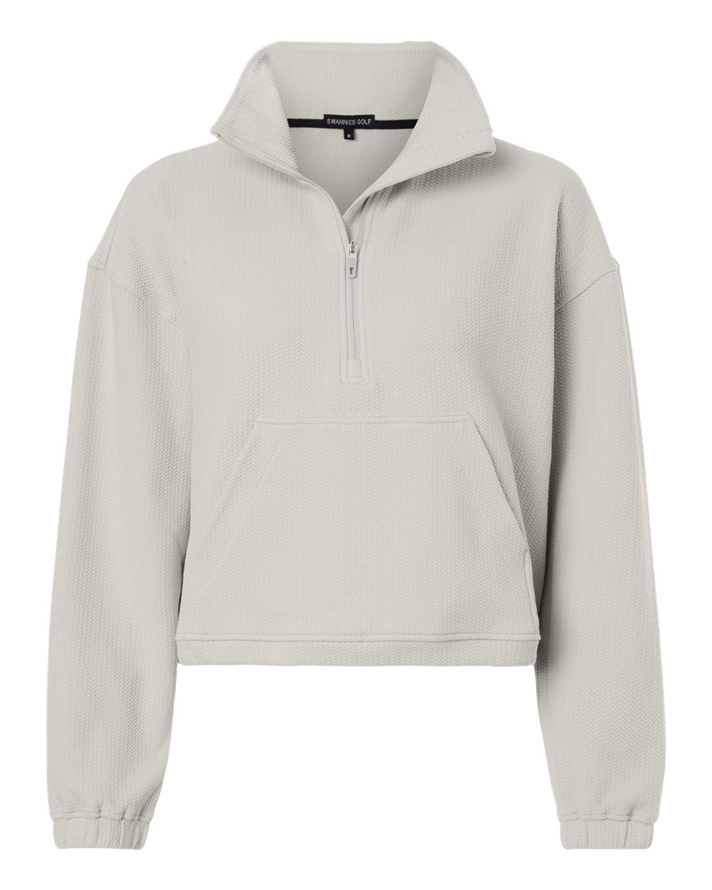 Front View of Glacier Women's Kenna Quarter-Zip Pullover - SWKL400L plain