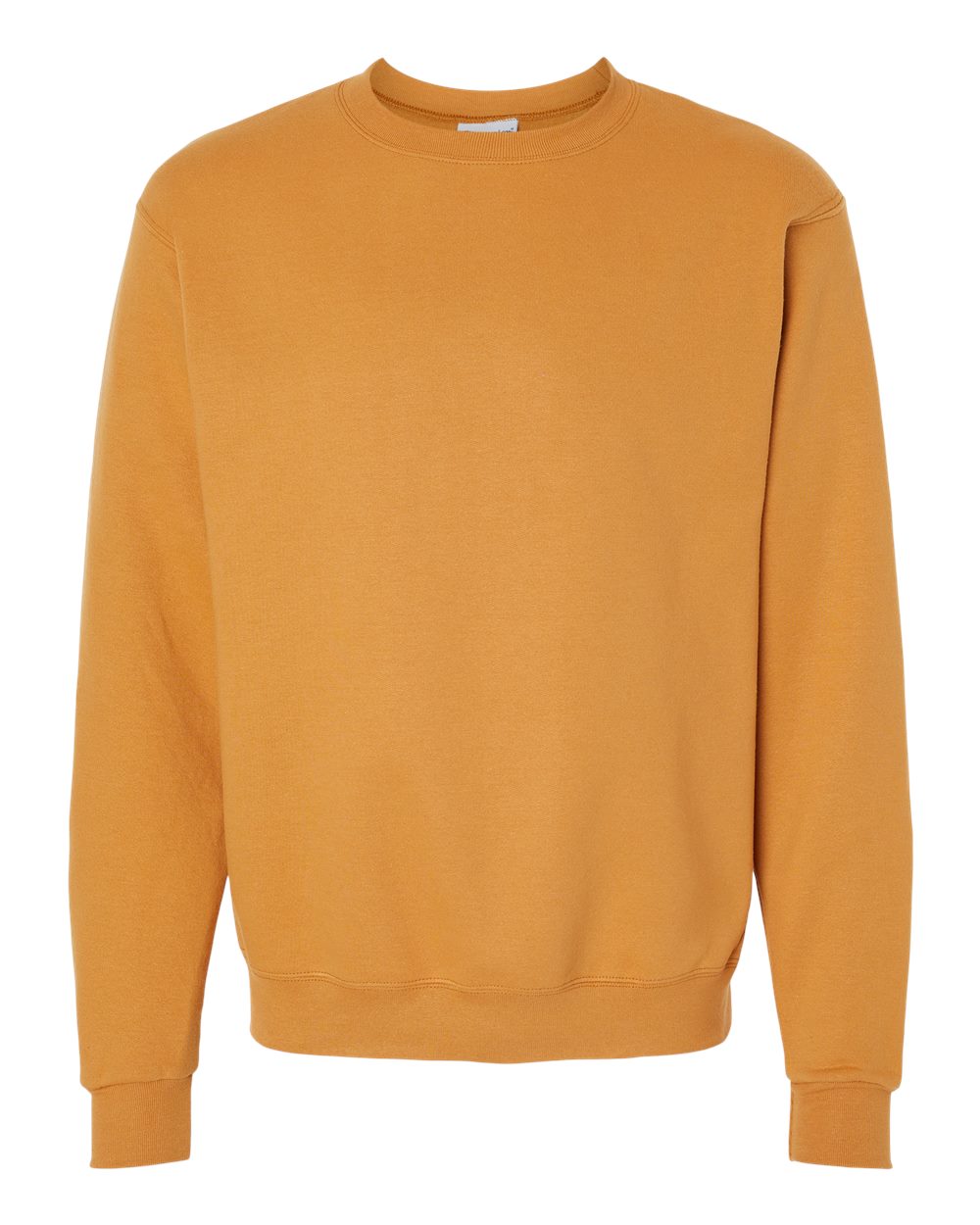 Front View of Gold Glint Powerblend® Crewneck Sweatshirt - S600