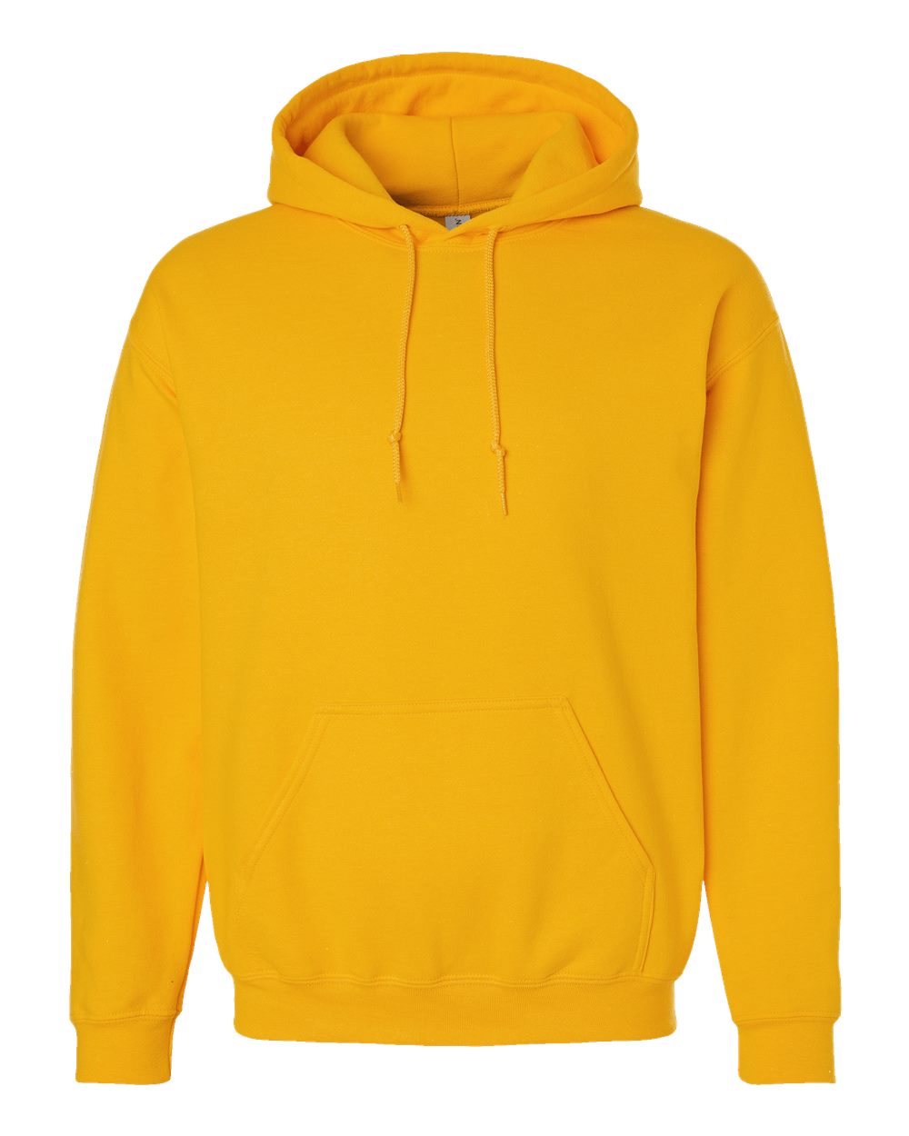 Front View of Gold Heavy Blend™ Hooded Sweatshirt - 18500