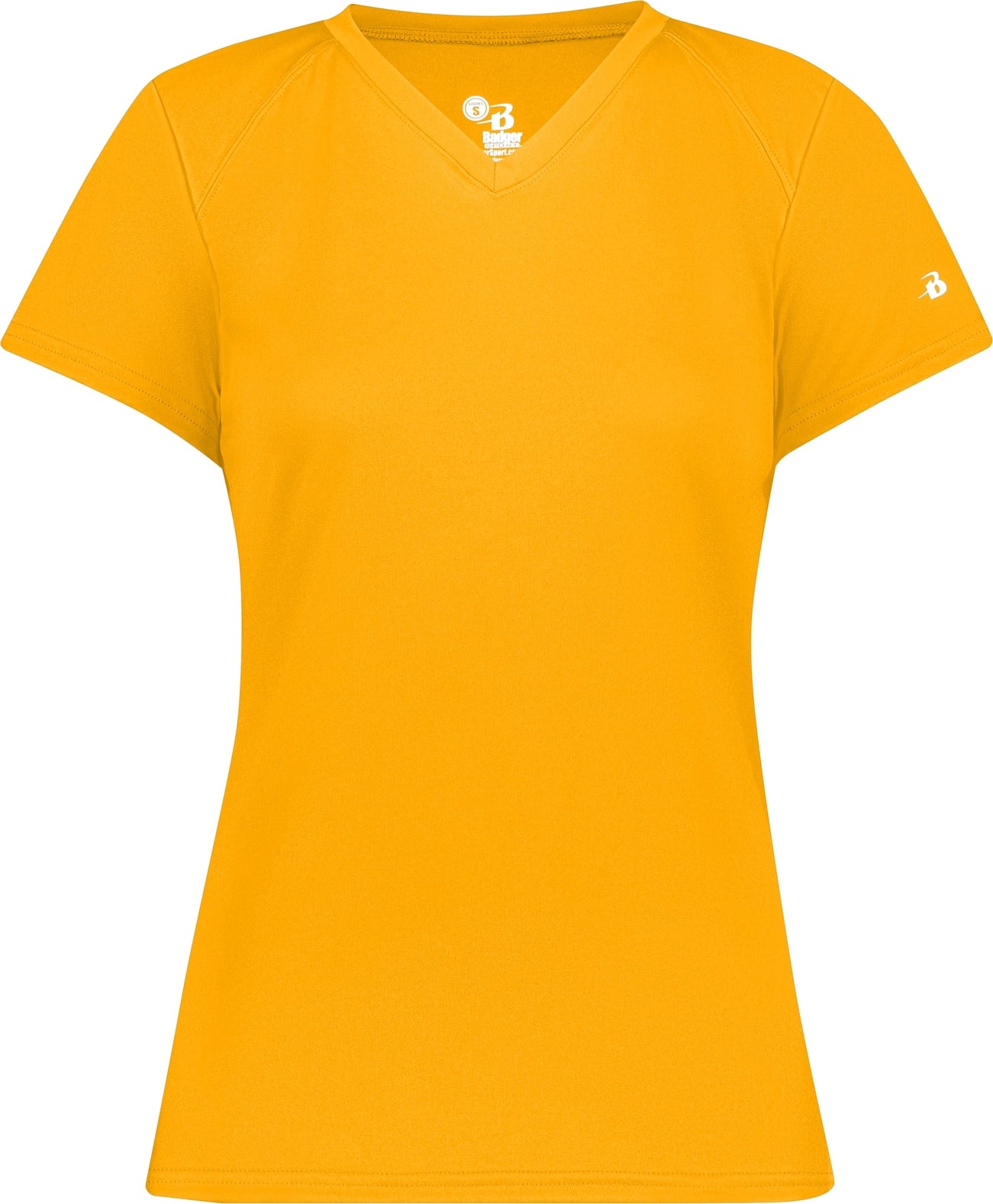 GOLD LADIES B-CORE V-NECK TEE