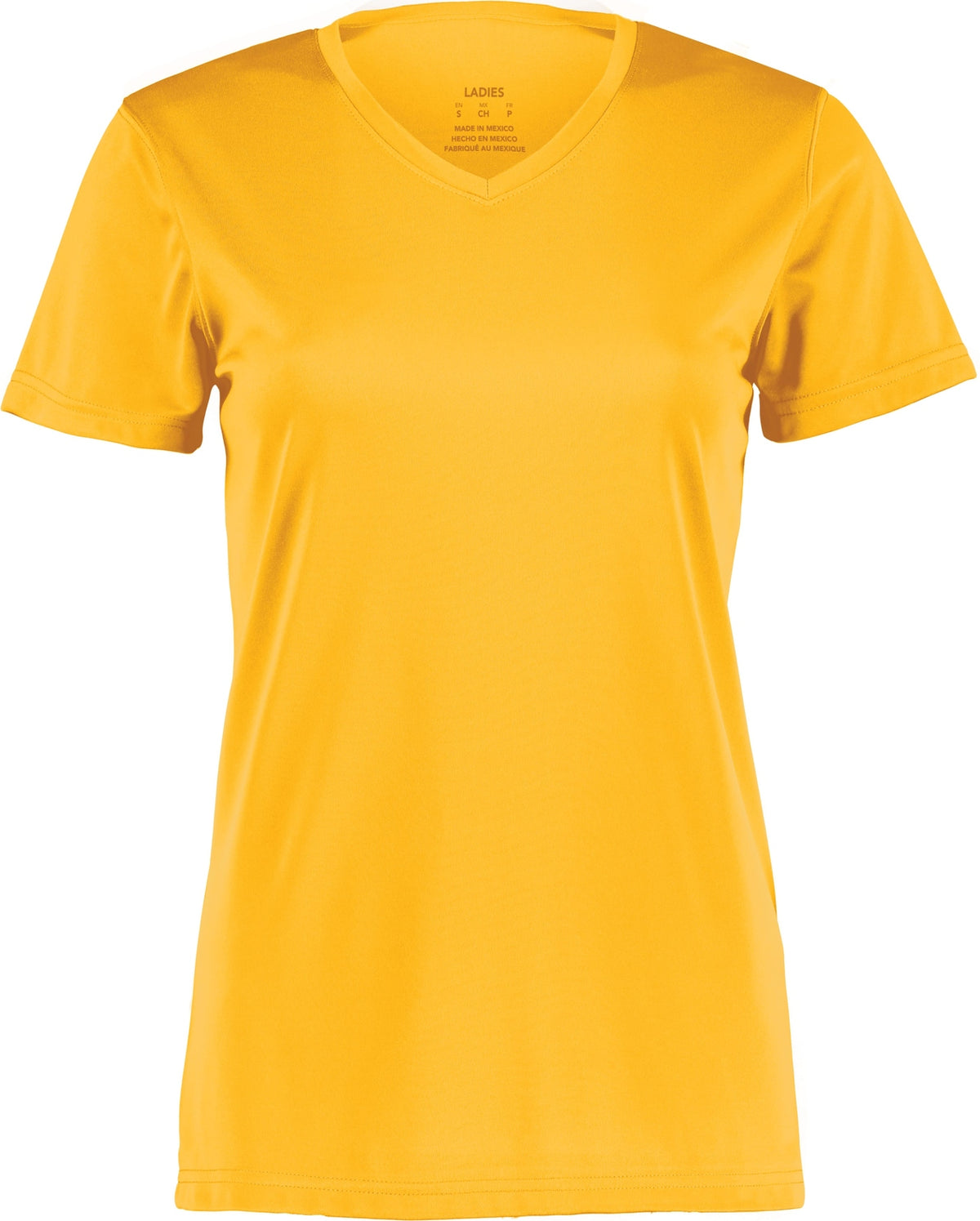 Front View of GOLD LADIES NEXGEN WCKING TEE