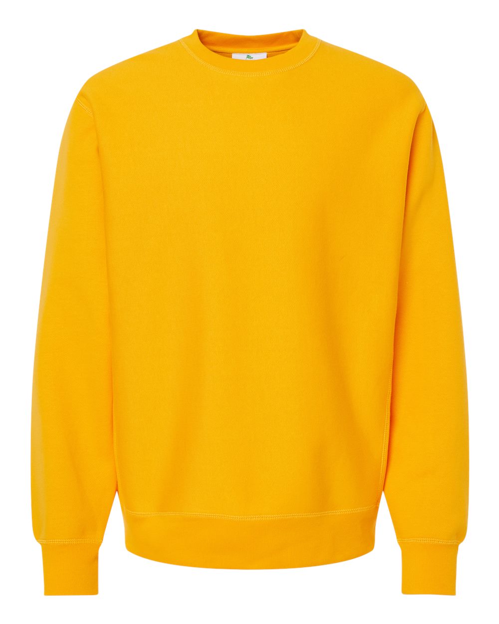 Front View of Gold Legend - Premium Heavyweight Cross-Grain Crewneck Sweatshirt - IND5000C