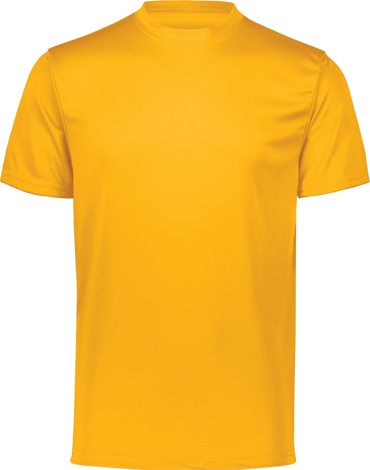 Front View of GOLD NEXGEN WICKING TEE