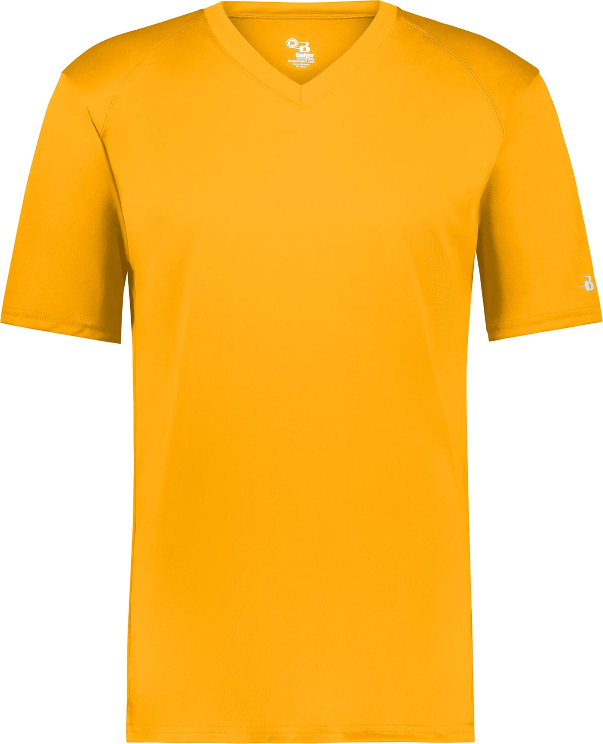 Front View of GOLD YOUTH B-CORE V-NECK TEE