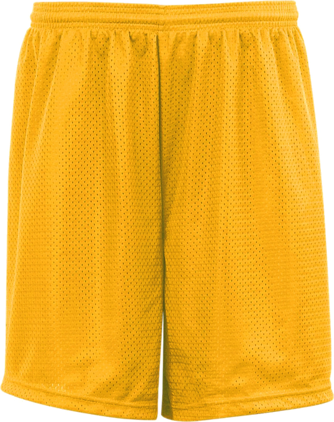 Front View of GOLD YOUTH MESH/TRICOT SHORT