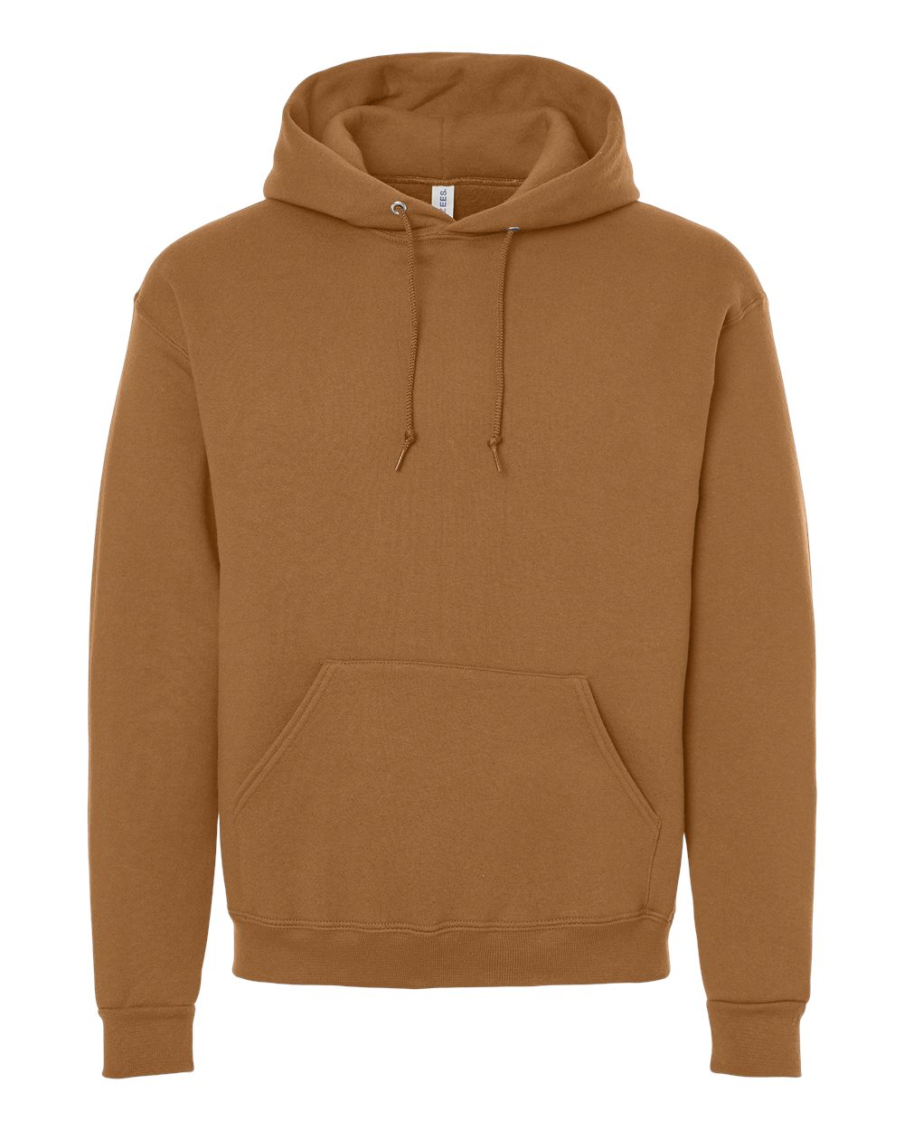 Front View of Golden Pecan Rugged Hooded Sweatshirt - H12MR