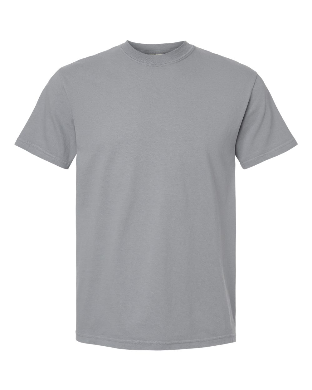 Front View of Granite Garment-Dyed Heavyweight T-Shirt - 1717