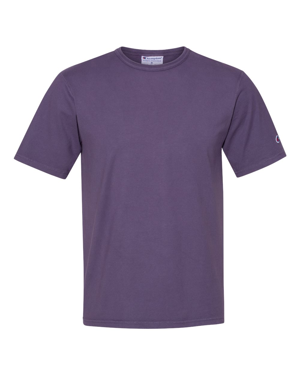 Front View of Grape Soda Garment-Dyed T-Shirt - CD100