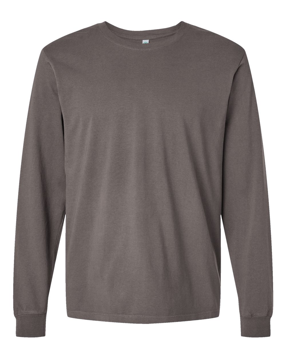 Front View of Graphite Classic Long Sleeve T-Shirt - 220