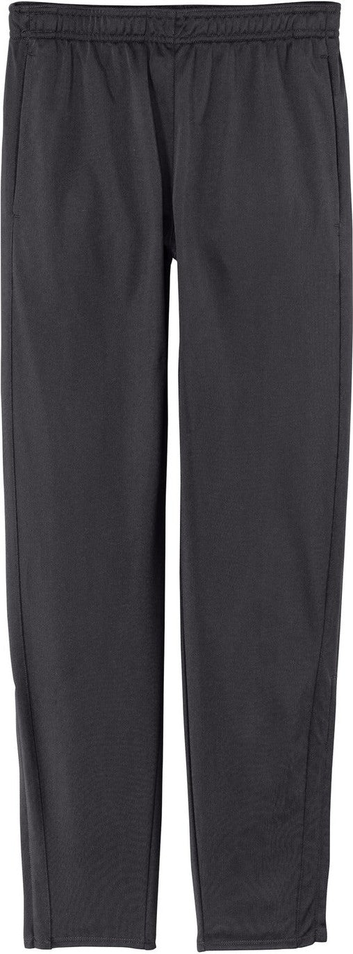 Front View of Graphite Grey Sport-Tek Tricot Track Jogger. PST95