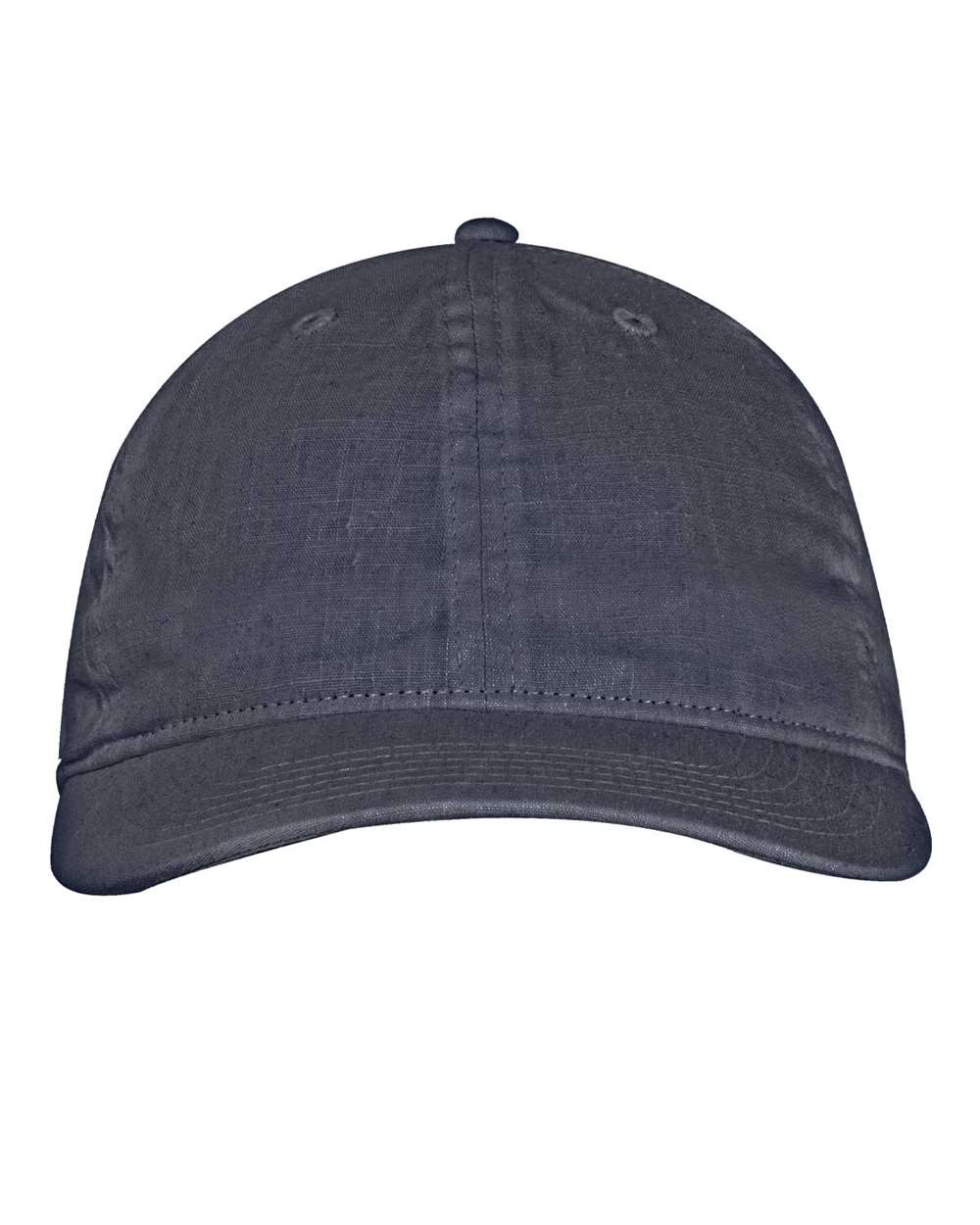 Front View of Graphite Hemp Hero Cap - EC7101 plain