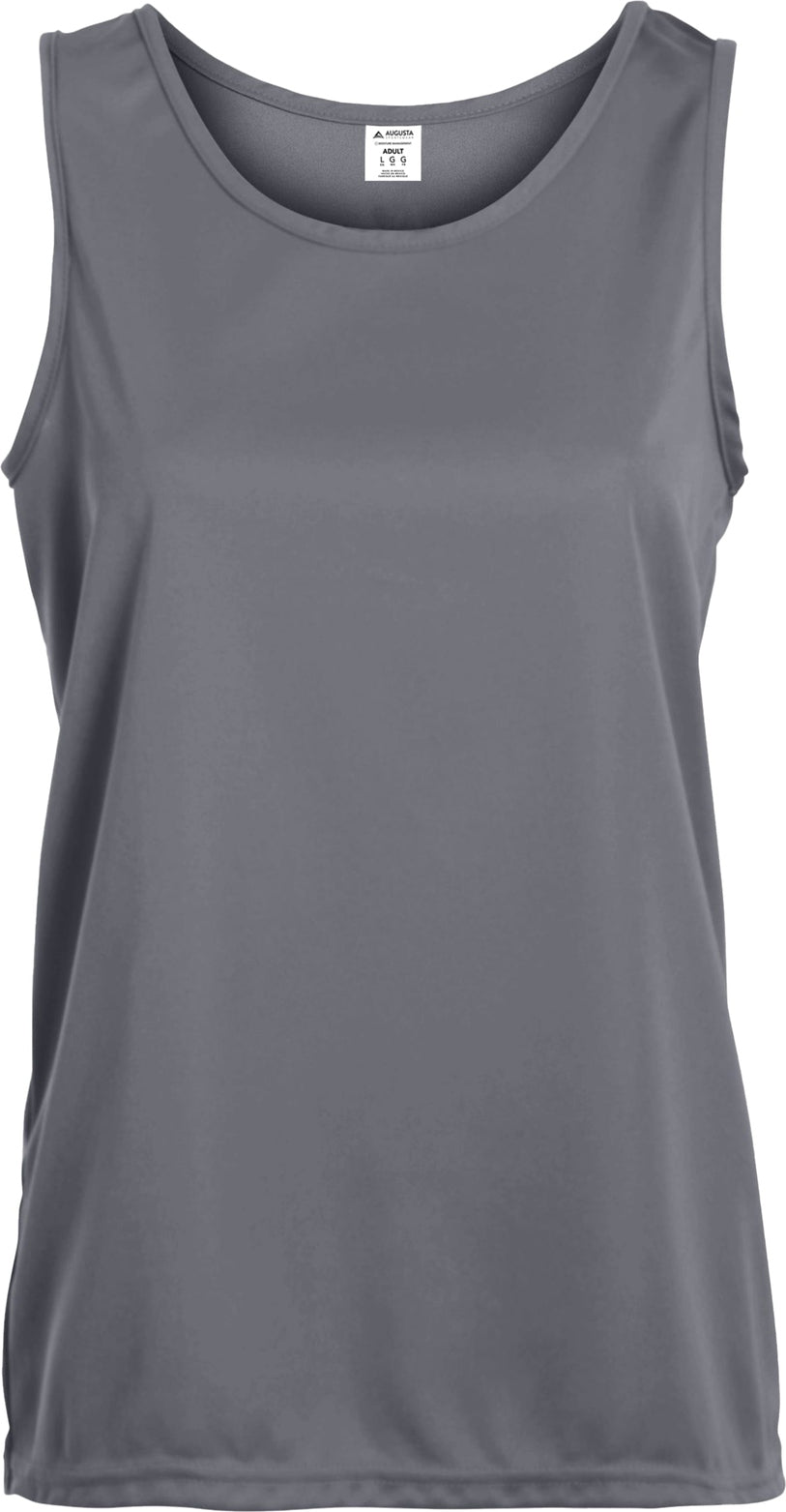 Front View of GRAPHITE LADIES TRAINING TANK