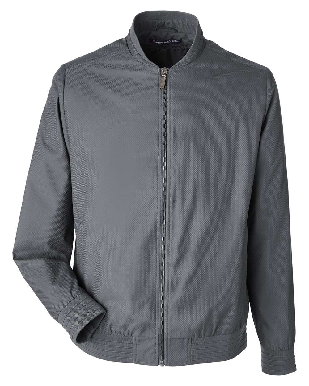 Front View of Graphite Men&#39;s Vision Club Jacket - DG700