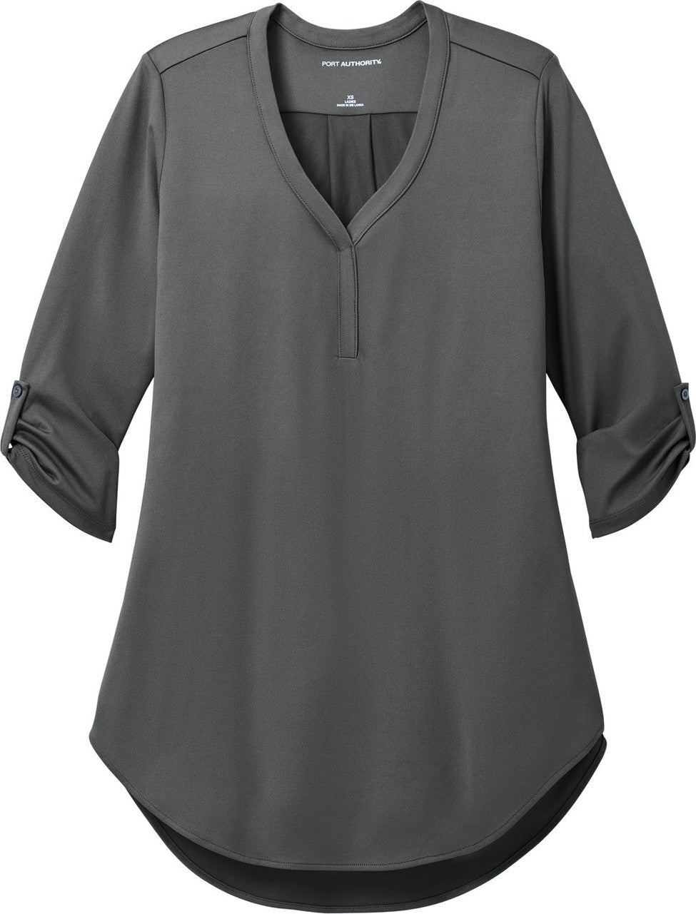 Graphite Port Authority Women's City Stretch 3/4-Sleeve Tunic LK6840