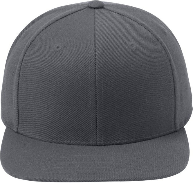 Graphite Sport-Tek YP Classics Flat Bill Snapback Cap. STC19
