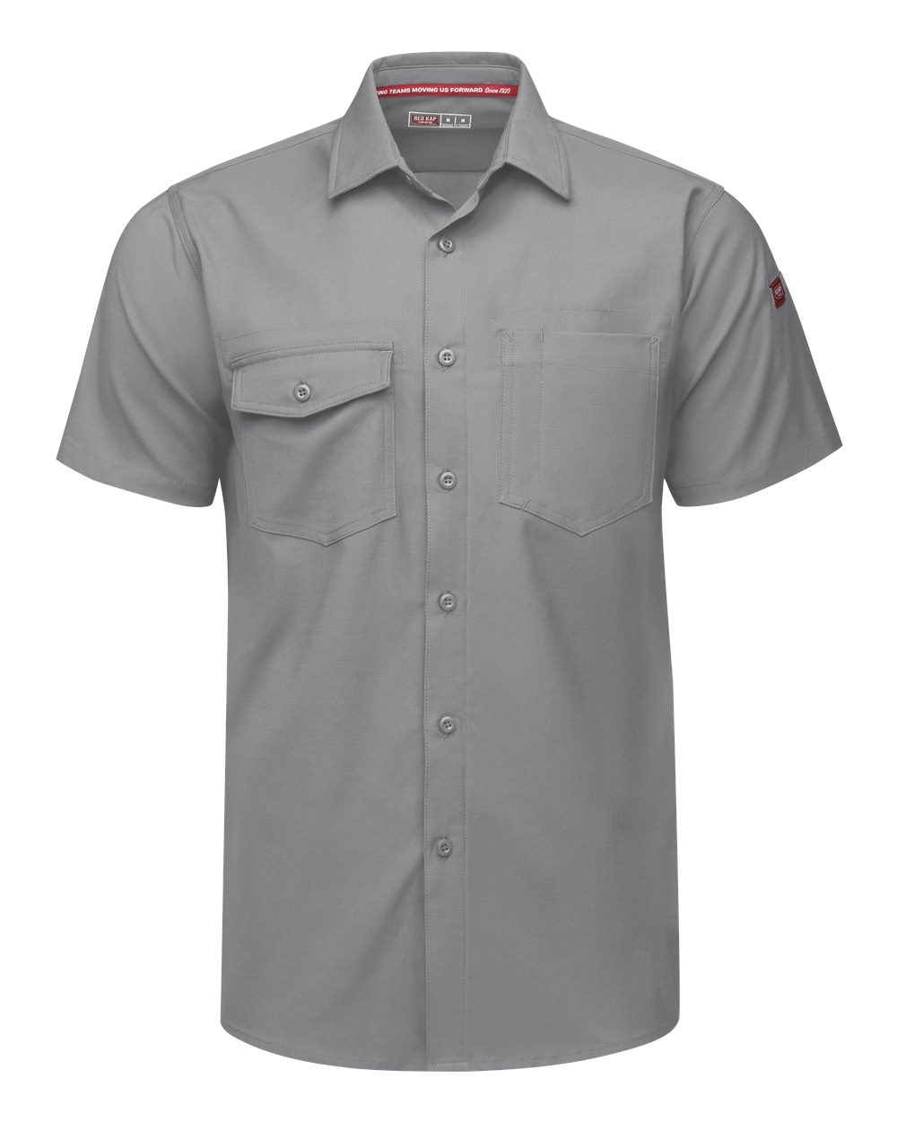 Front View of Gravel Cooling Work Shirt - Tall Sizes - TSM2T