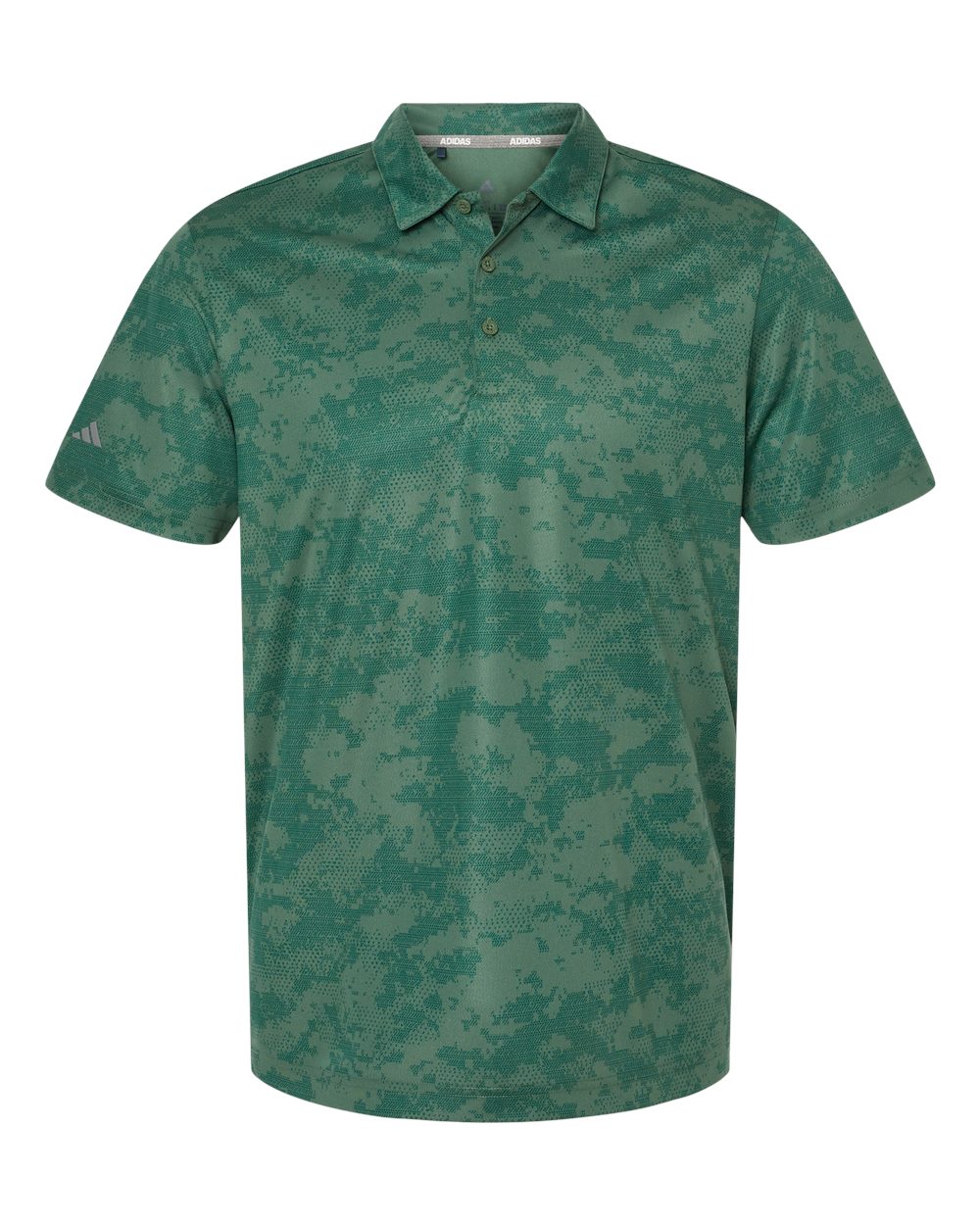 Front View of Green Oxide Camo Polo - A550