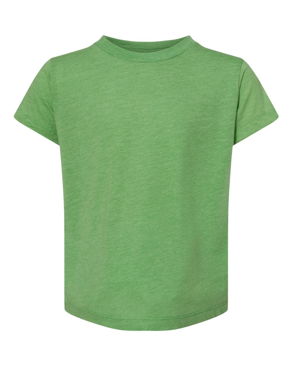 Front View of Green Triblend Toddler Triblend Tee - 3413T