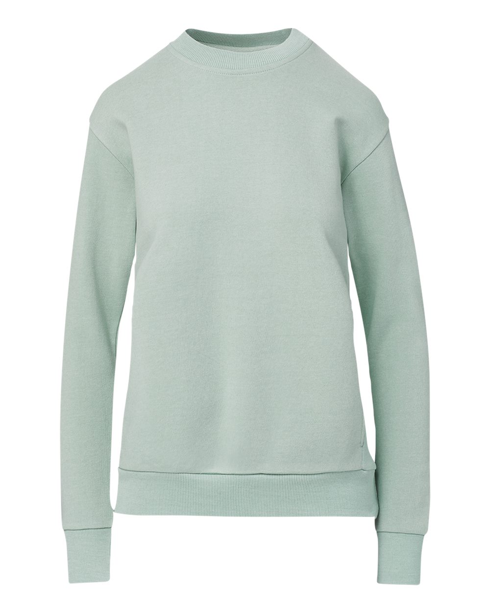 Front View of Greenstone Women&#39;s Raelynn Cloud Fleece Crewneck Sweatshirt - W23140