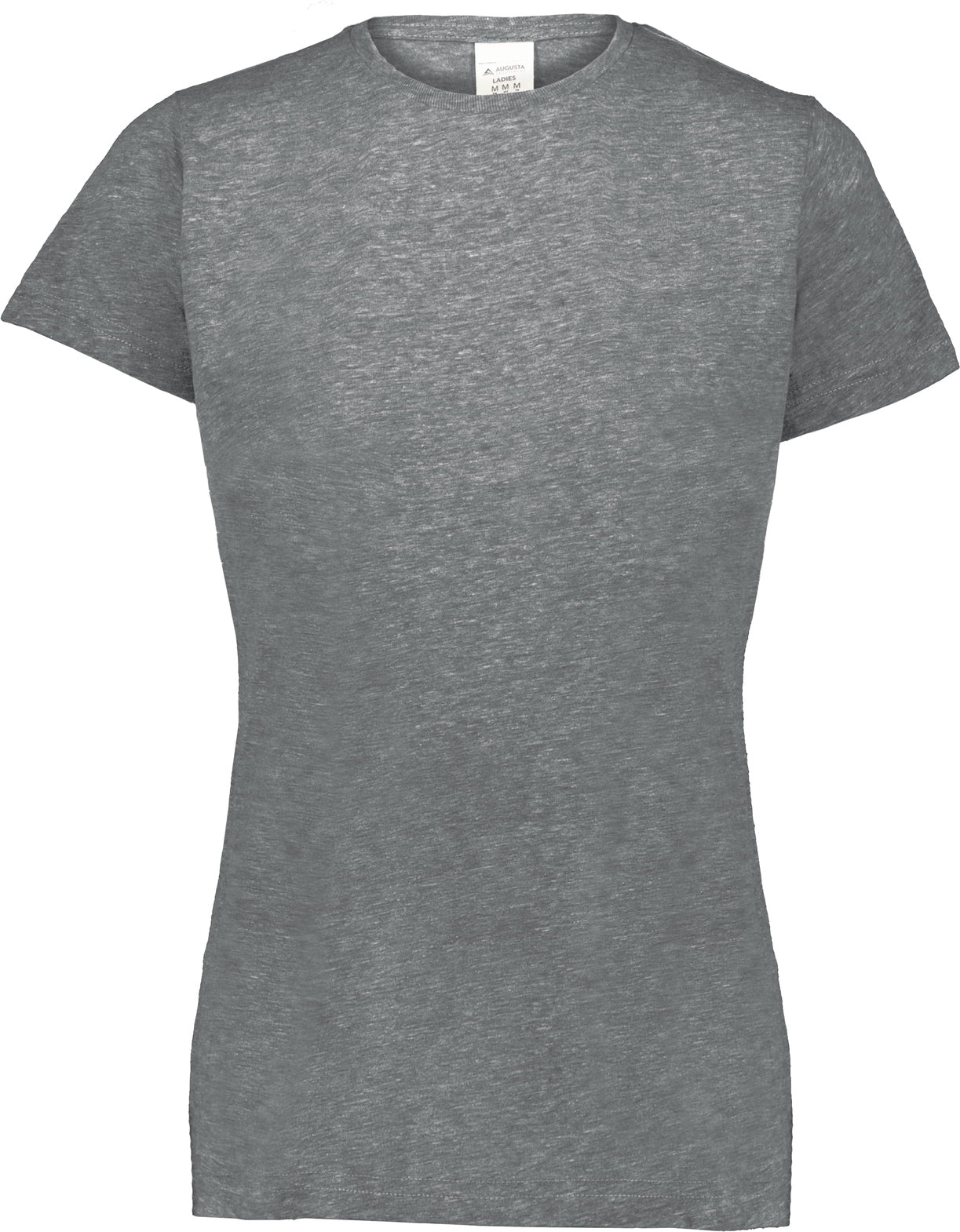 GREY HEATHER LDS ALL-DAY C/B TRI BLND TEE