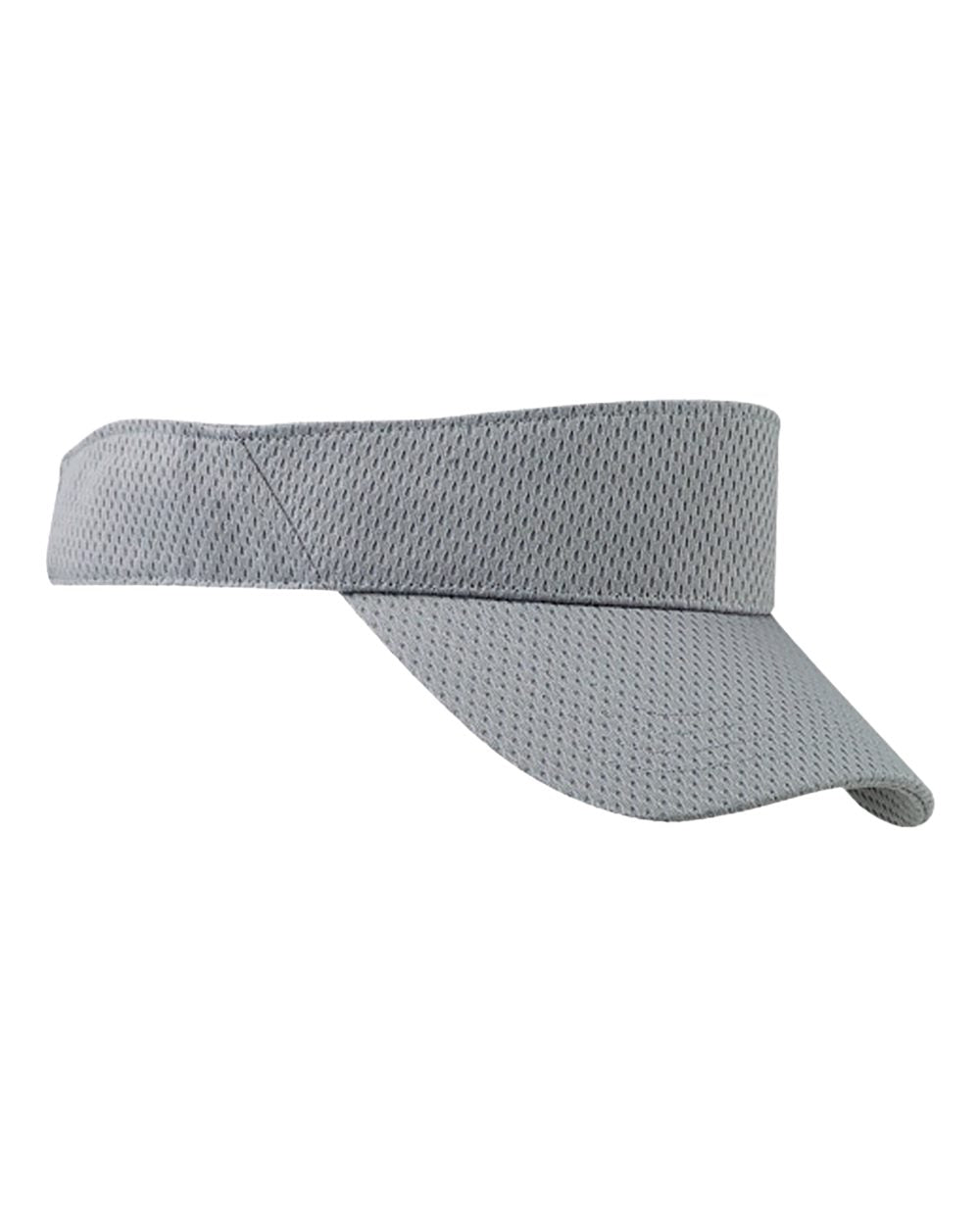 Front View of Grey Mesh Visor - BX022