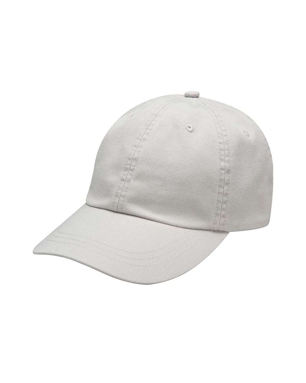 Front View of Grey Optimum II True Color Cap - LP104