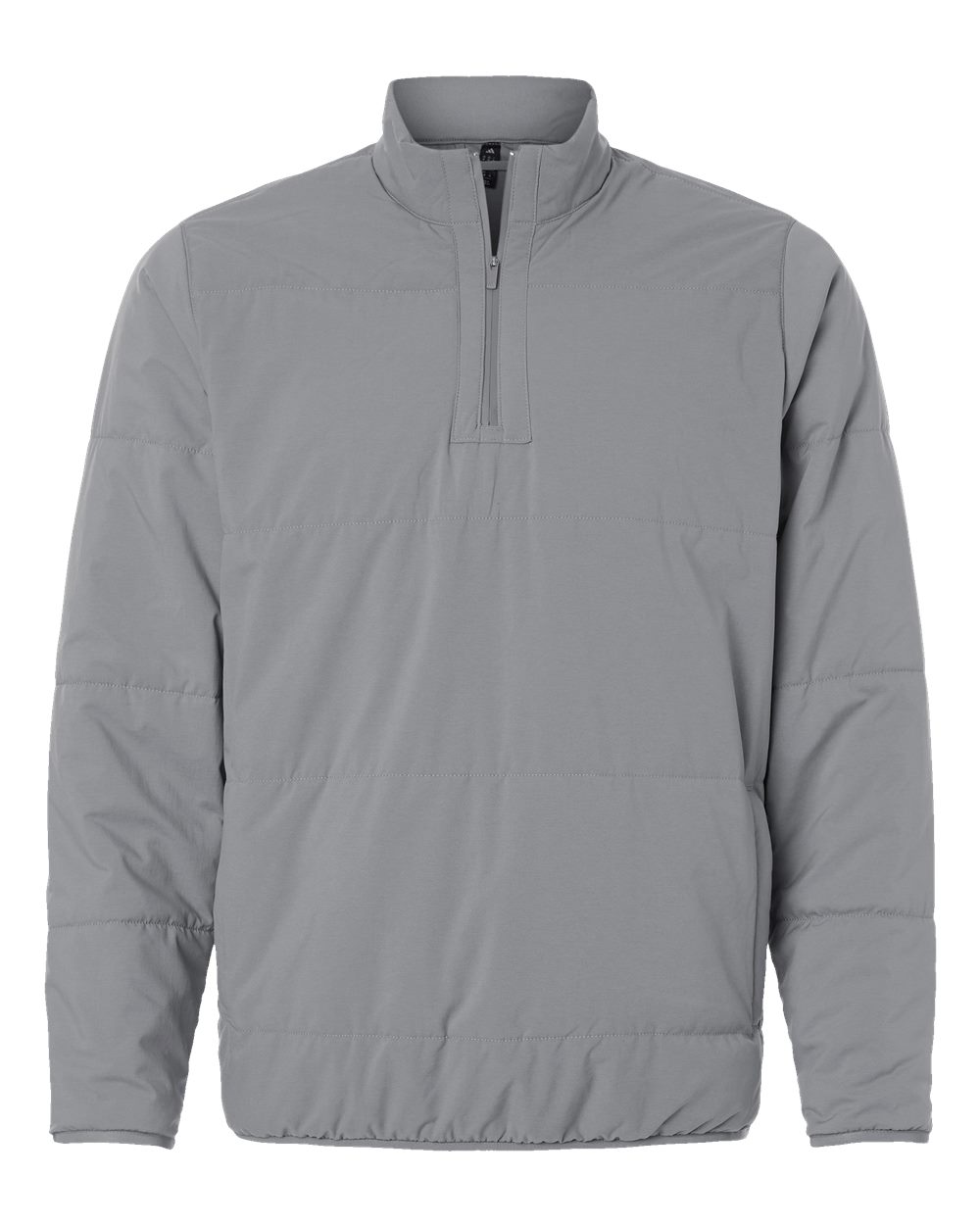 Front View of Grey Three Men&#39;s Ultimate365 Arctic Quarter-Zip Jacket - A2016