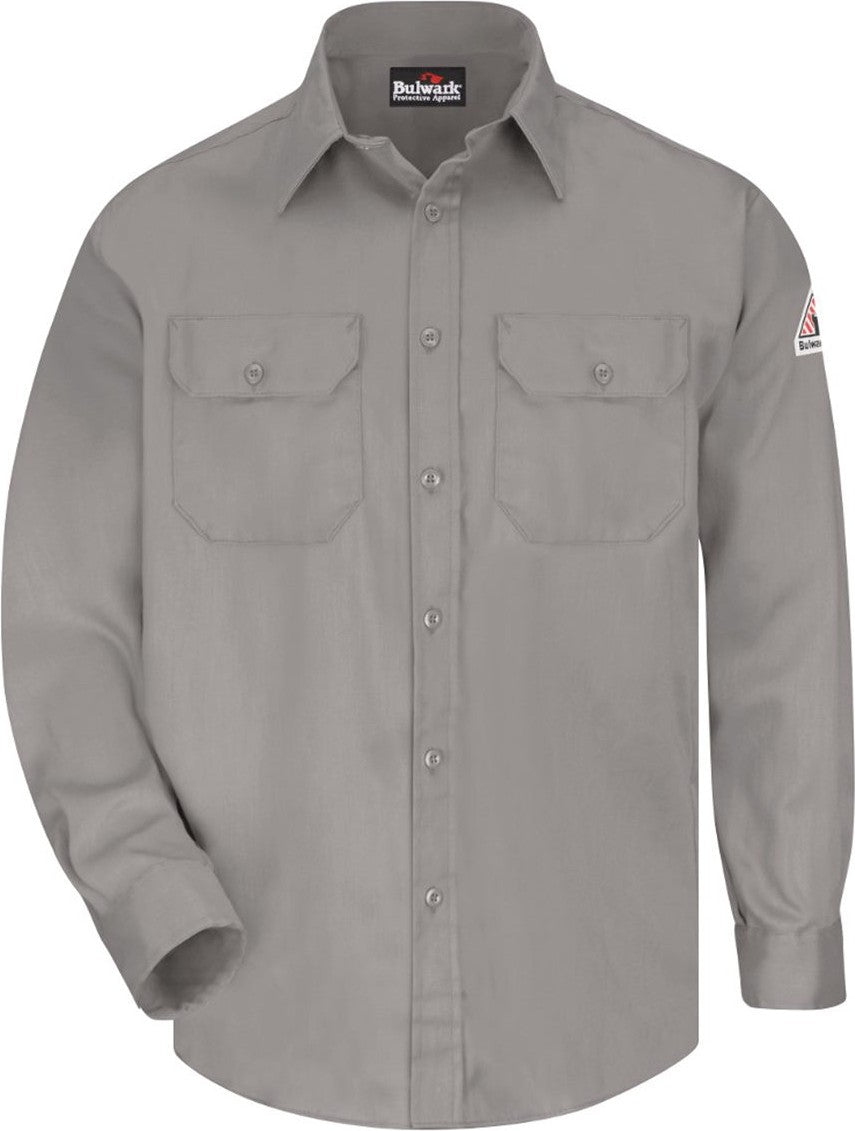 Front View of Grey Uniform Shirt - SLU8