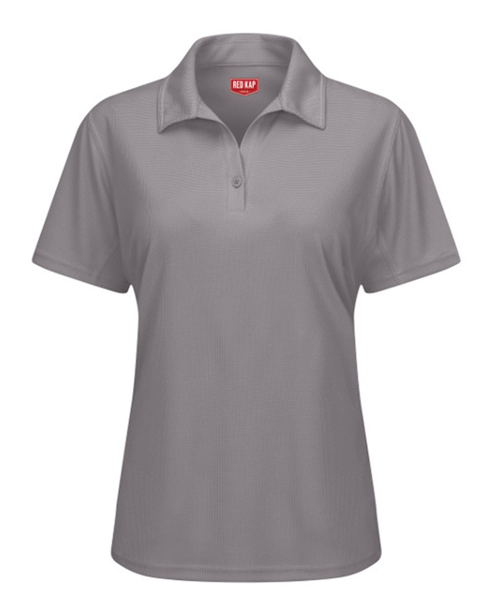 Front View of Grey Women's Performance Knit® Flex Series Pro Polo - SK91