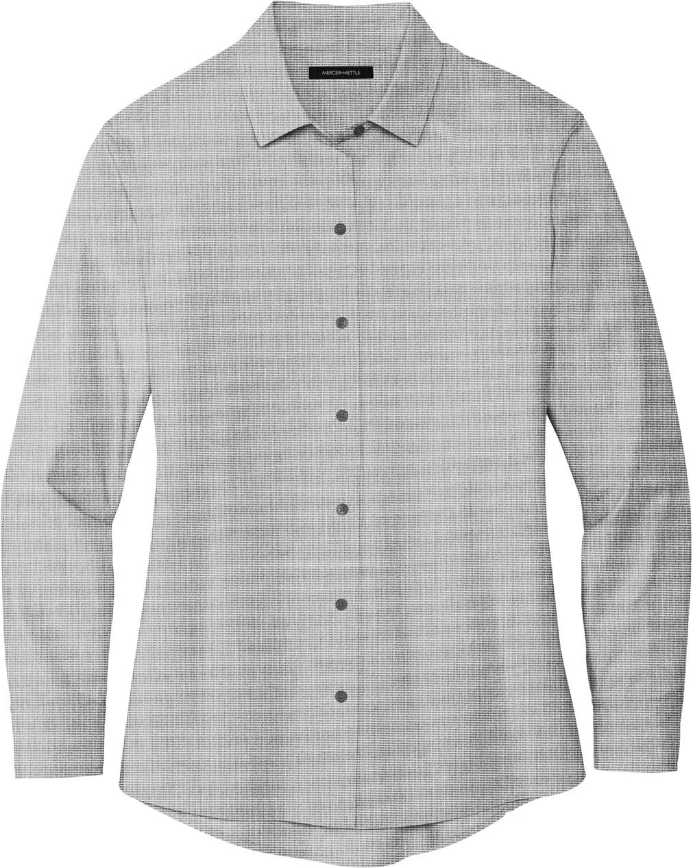 Front View of GustyGyEOE Mercer+Mettle Women's Long Sleeve Stretch Woven Shirt MM2001