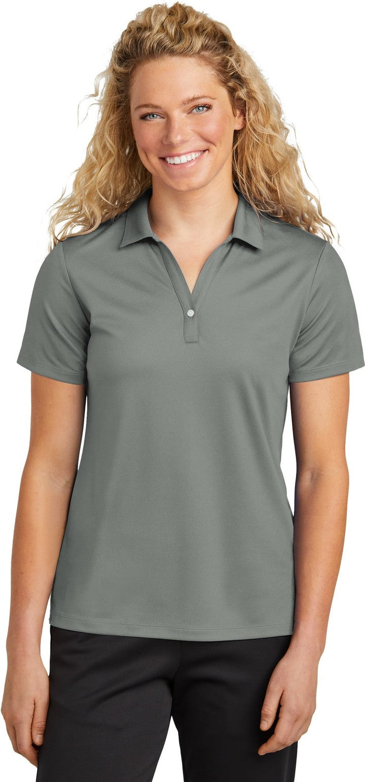 Front View of GyConcrete Sport-Tek Women's UV Micropique Polo LST740