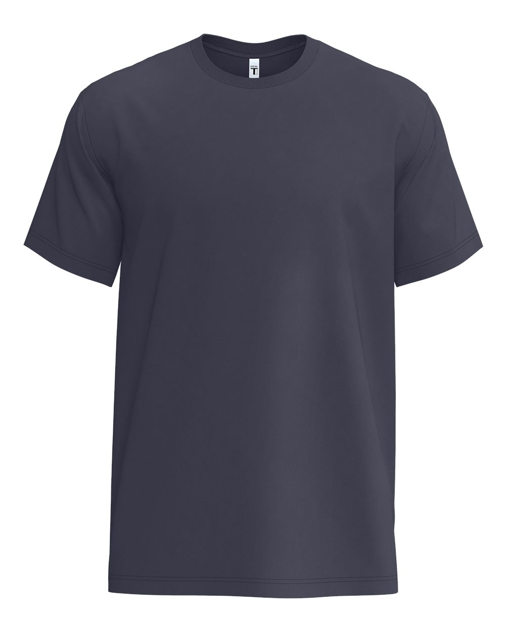 Front View of Harbor Blue Ideal Jersey T-Shirt - 1810
