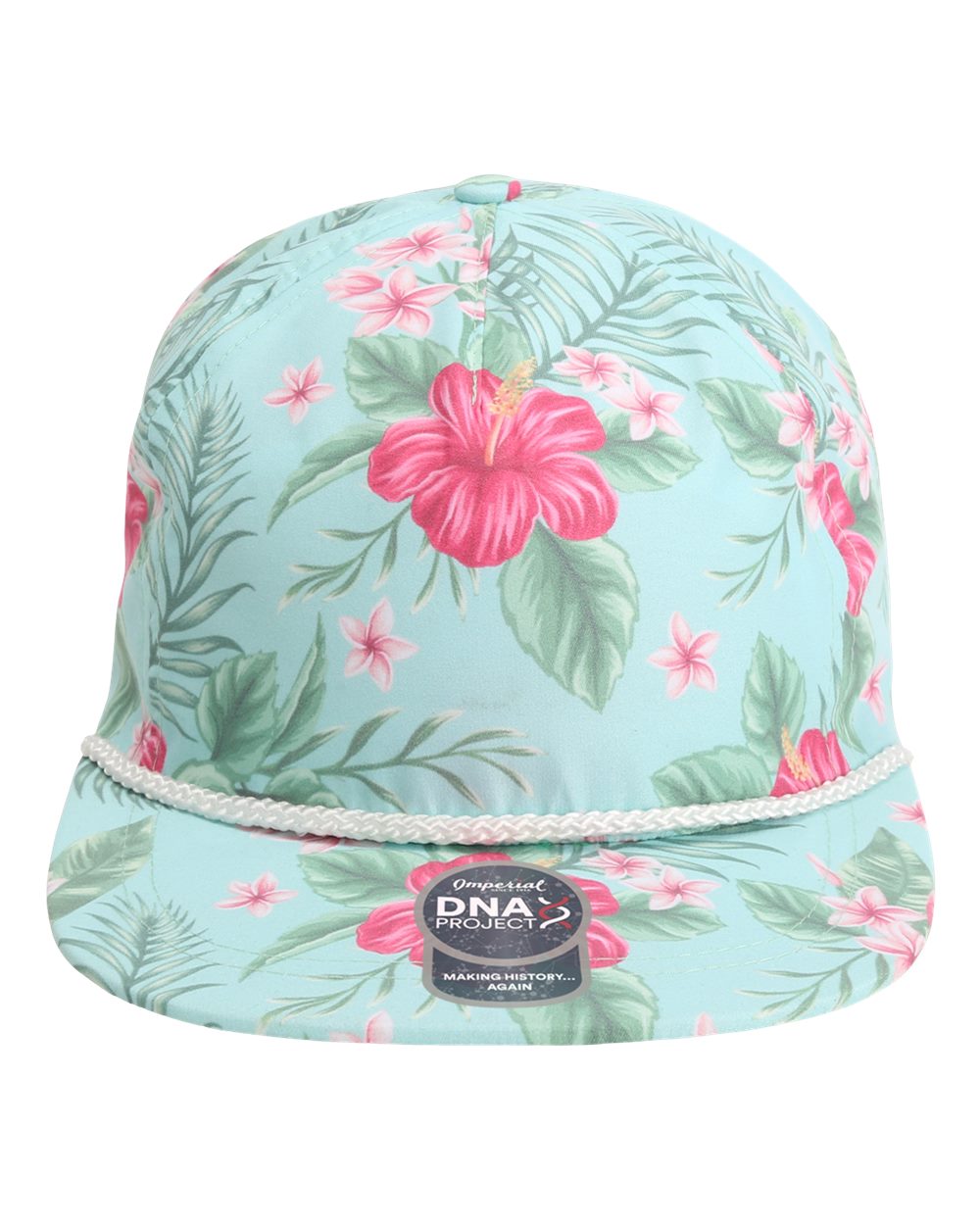 Front View of Hawaiin Biome The Aloha Rope Cap - DNA010
