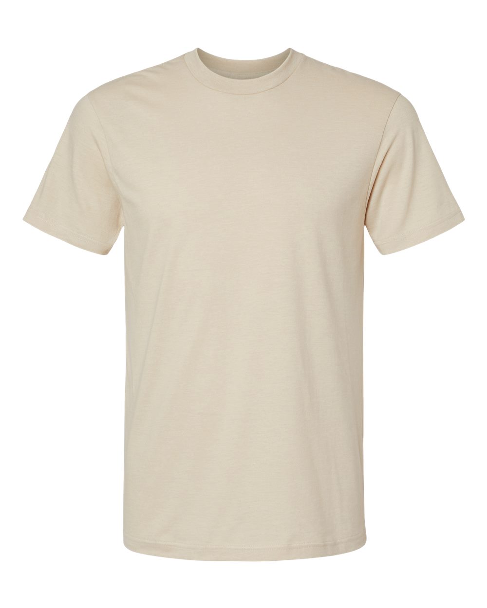 Front View of Heather Bone CVC Tee - 2001CVC
