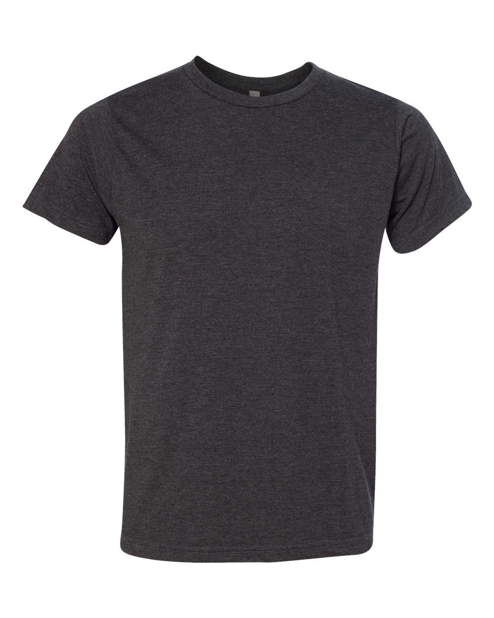 Heather Charcoal USA-Made 50/50 Fine Jersey T-Shirt - 5010