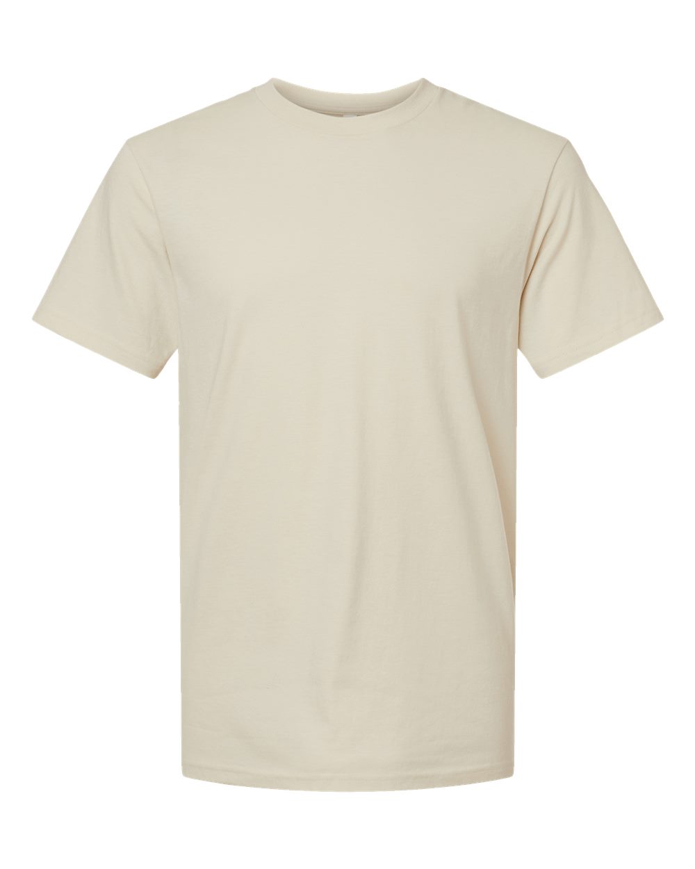 Front View of Heather Cream CVC Tee - 2001CVC