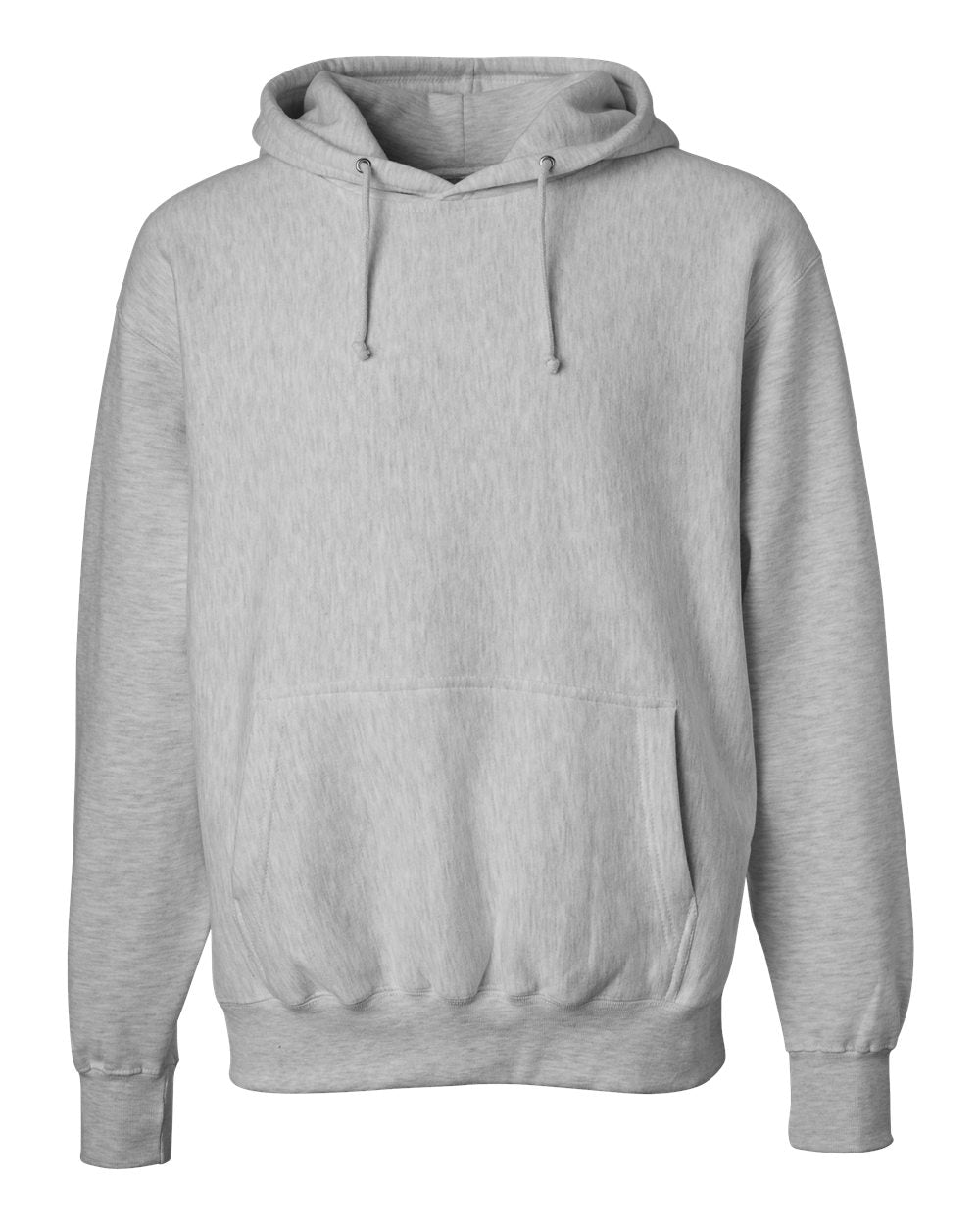 Heather Grey Cross Weave™ Hooded Sweatshirt - 7700