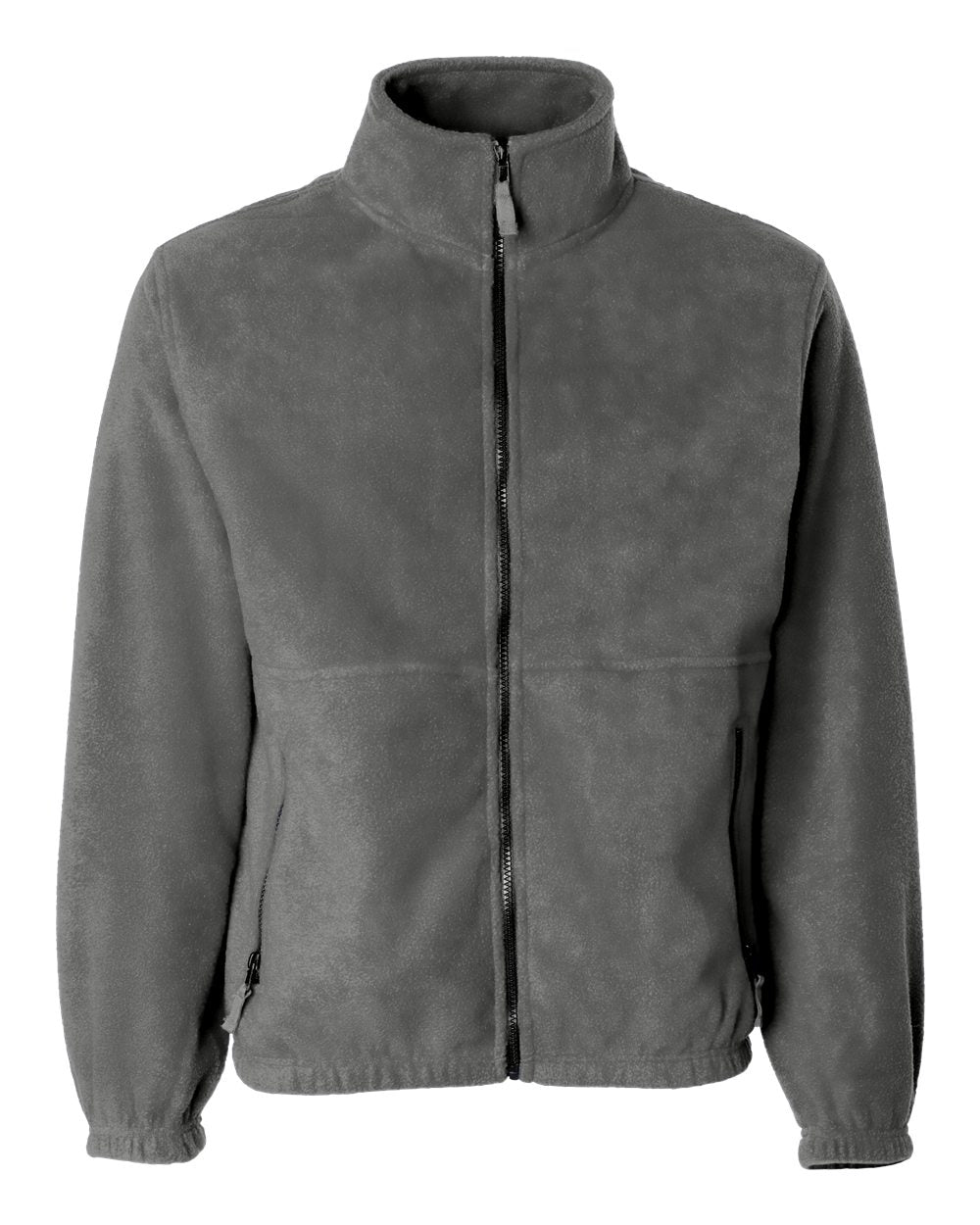Heather Grey Fleece Full-Zip Jacket - 3061