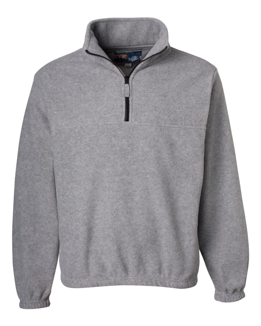 Heather Grey Fleece Quarter-Zip Pullover - 3051