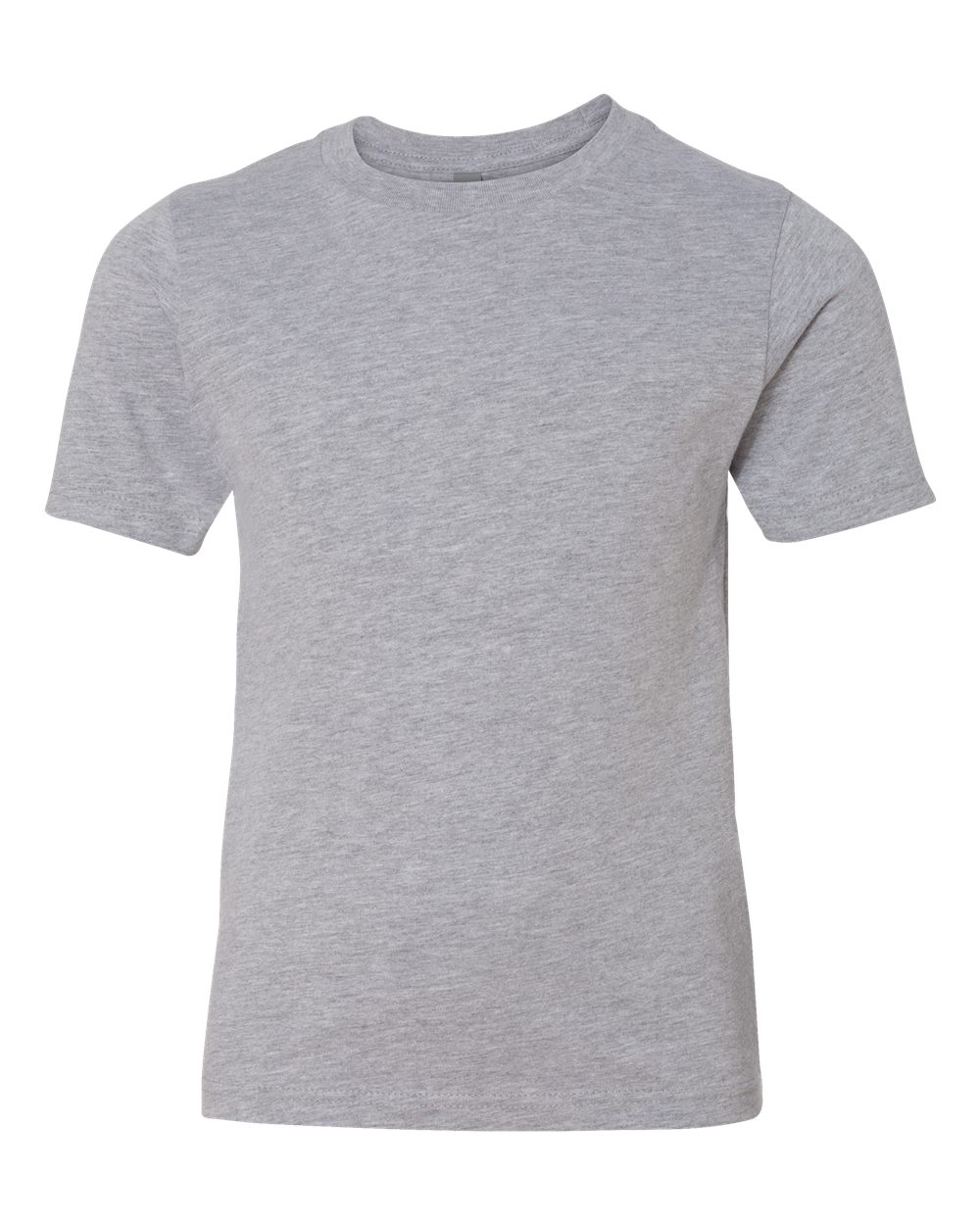 Heather Grey Youth Cotton T-Shirt - 3310