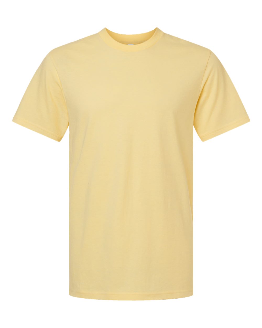 Front View of Heather Panna Cotta CVC Tee - 2001CVC