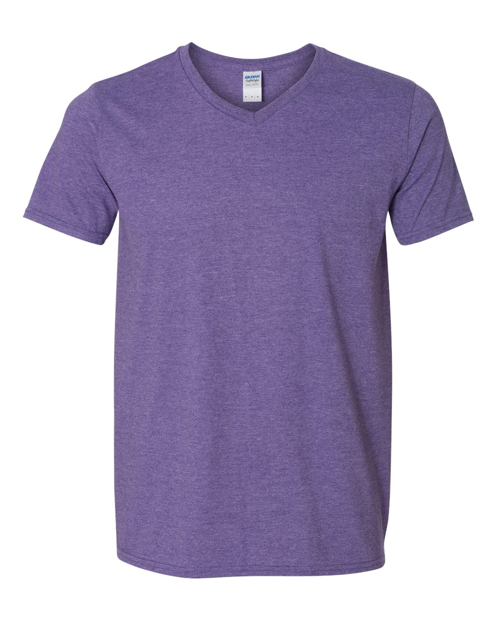 Heather Purple Softstyle® V-Neck T-Shirt - 64V00
