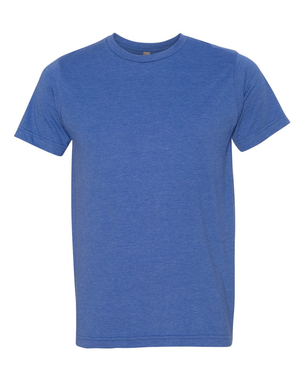 Heather Royal Blue USA-Made 50/50 Fine Jersey T-Shirt - 5010